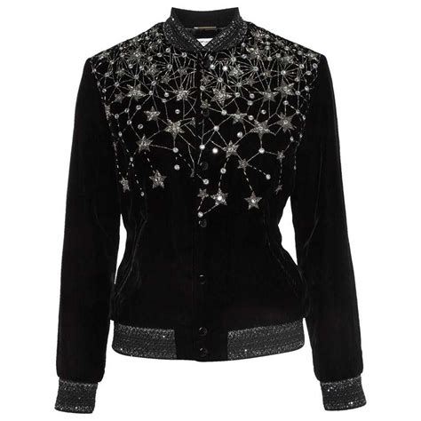 saint laurent velvet jacket.